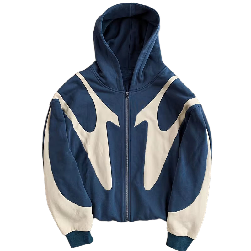 Harajuku Zip Up Hoodie